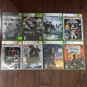 360 Video Game Bundle - Black and Green